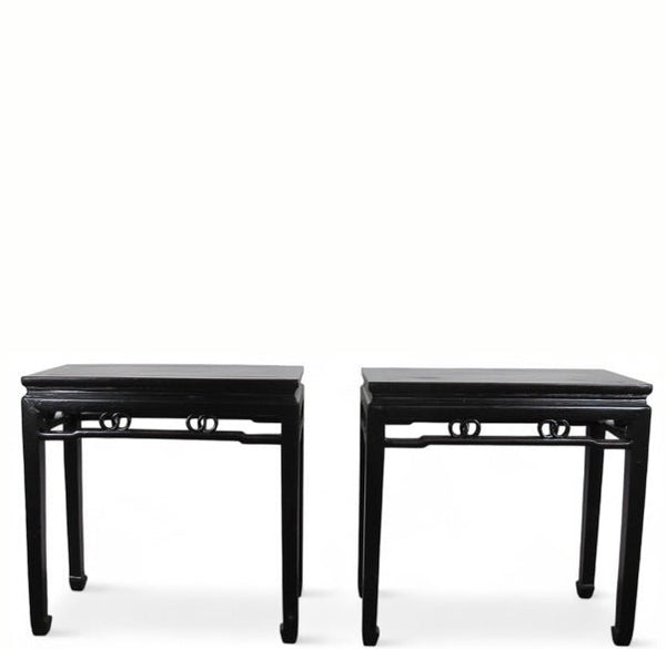 Pair Early 19 Century Antique Chinese Console Table - Dyag East