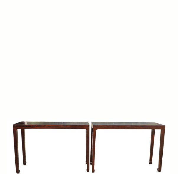 Pair Early 20th Century Slim Console Table - Dyag East