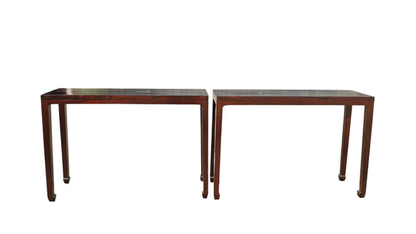 Pair Early 20th Century Slim Console Table - Dyag East