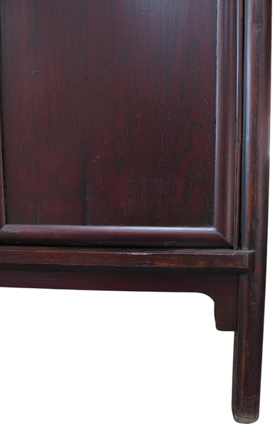 Pair of 83" Tall Large Ming Style Wardrobe Armoire - Dyag East