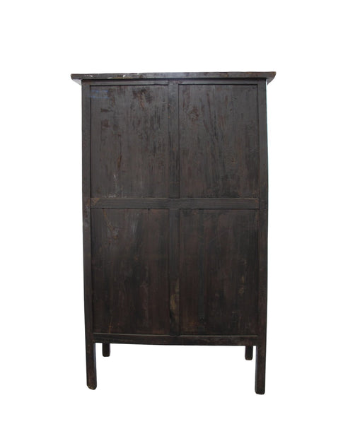 Pair of 83" Tall Large Ming Style Wardrobe Armoire - Dyag East