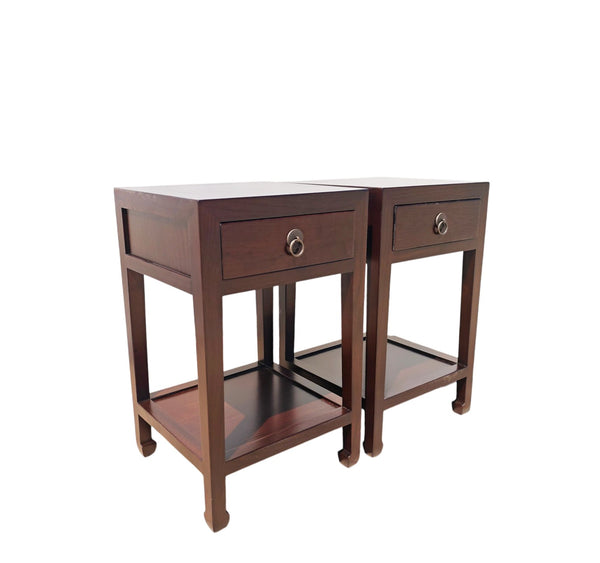 Pair of Chinese Single-Drawer Side Tables - Dyag East