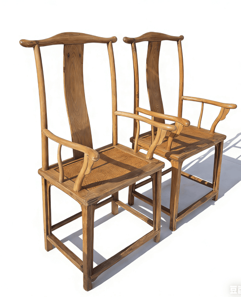 Pair of Vintage Official's Hat Armchairs - Dyag East