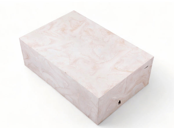 Rectangular White Wish Organic Teak Coffee Table 12 - Dyag East