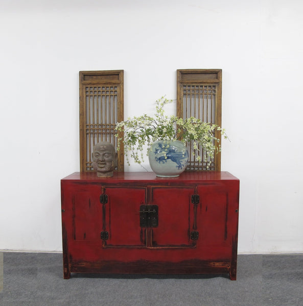 Red Gansu Sideboard - Dyag East