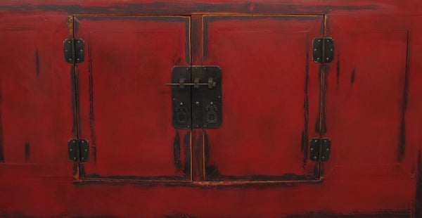 Red Gansu Sideboard - Dyag East