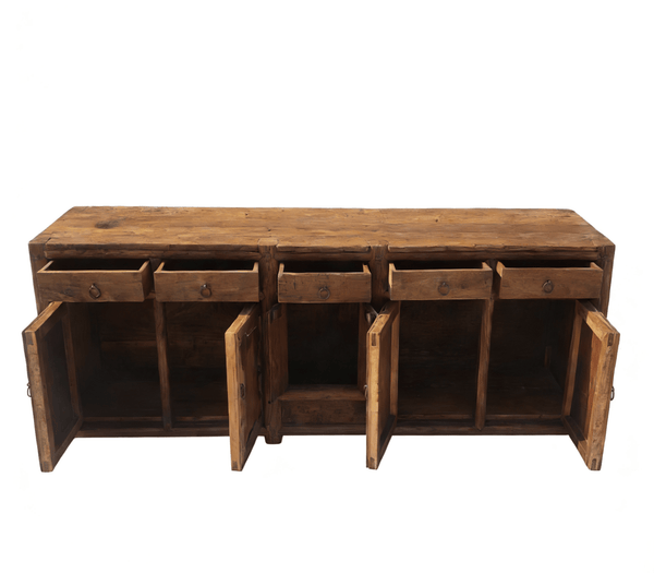 Rustic 17th Century Elm Sideboard - Dyag East