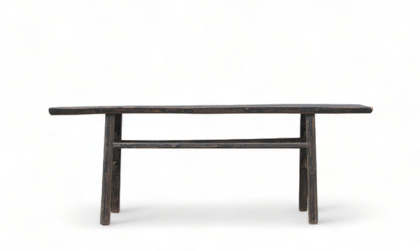 Rustic Black Farmhouse Wood Table - Dyag East
