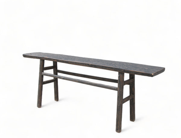 Rustic Black Farmhouse Wood Table - Dyag East