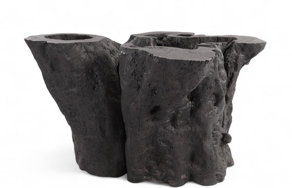 Sculptured Black Root Dining Table Base - Dyag East