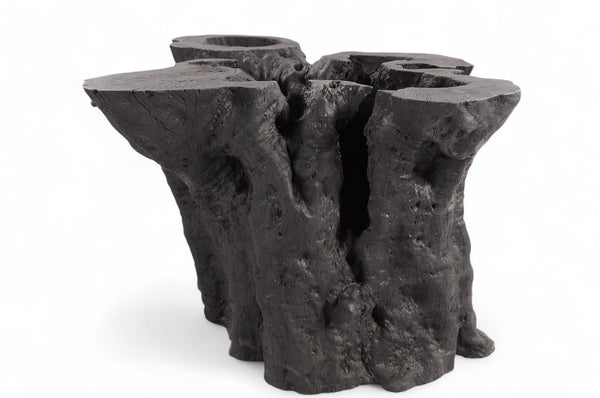 Sculptured Black Root Dining Table Base - Dyag East