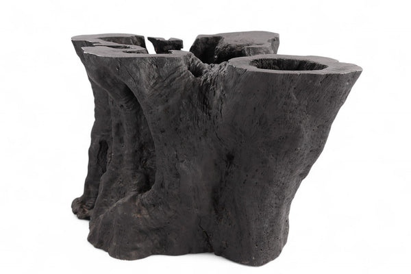 Sculptured Black Root Dining Table Base - Dyag East