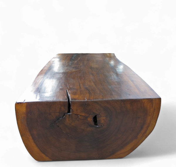 Single Slab Water Fall Living Edge Coffee Table - Dyag East