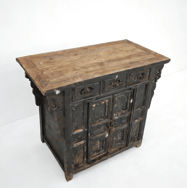 Triple Drawer Elm Coffer - Dyag East