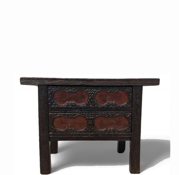 Two Drawers Shanxi Antique Console Table - Dyag East
