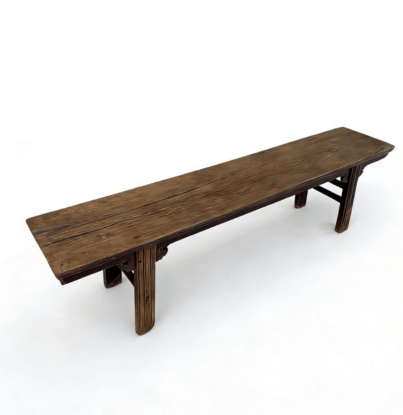 Vintage 85" Long Elm Bench - Dyag East