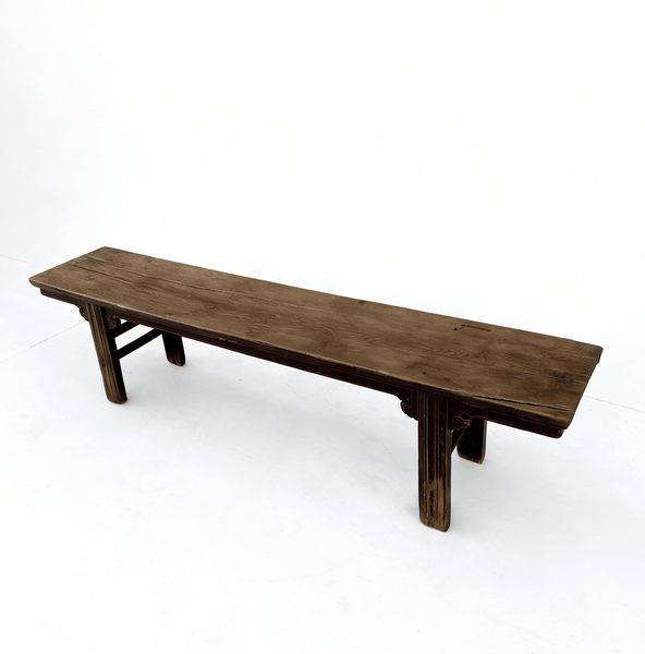 Vintage 85" Long Elm Bench - Dyag East
