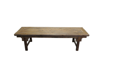 Vintage 86" Long Elm Bench - Dyag East
