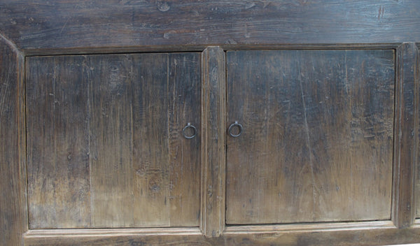 Vintage Distressed Reclaimed Wood Sideboard Cabinet 26 - Dyag East
