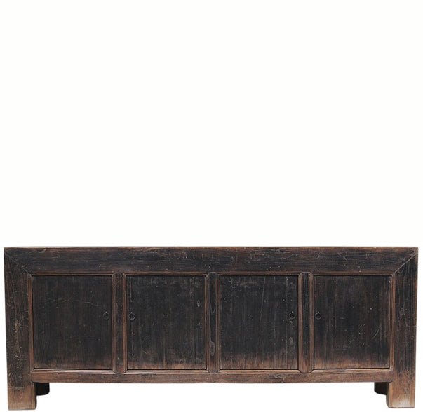 Vintage Distressed Reclaimed Wood Sideboard Cabinet 27 - Dyag East