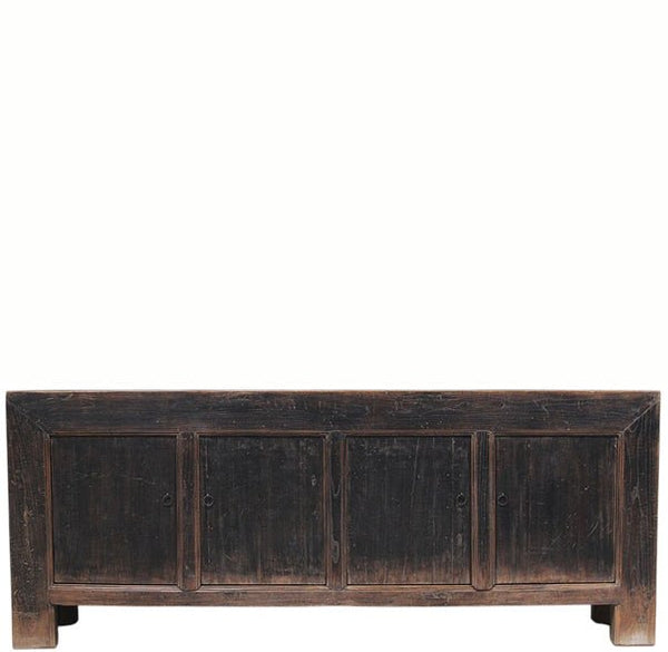 Vintage Distressed Reclaimed Wood Sideboard Cabinet 27 - Dyag East