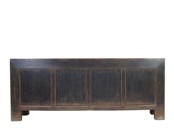 Vintage Distressed Reclaimed Wood Sideboard Cabinet 27 - Dyag East