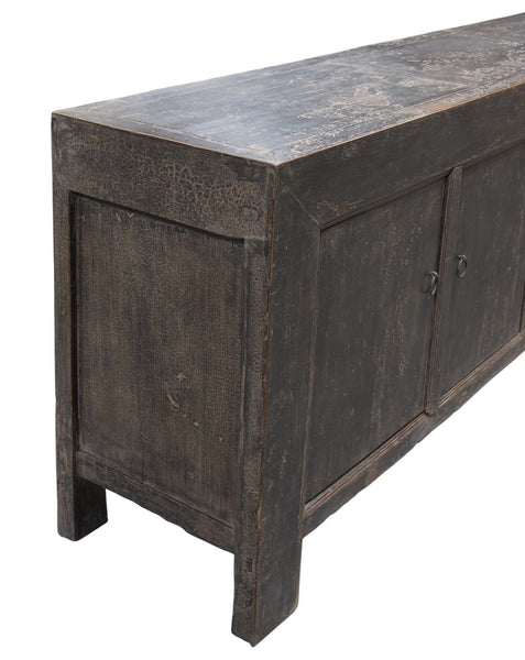 Vintage Distressed Reclaimed Wood Sideboard Cabinet 28 - Dyag East