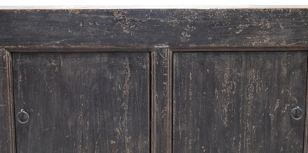 Vintage Distressed Reclaimed Wood Sideboard Cabinet 28 - Dyag East