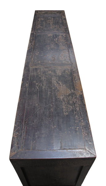 Vintage Distressed Reclaimed Wood Sideboard Cabinet 28 - Dyag East