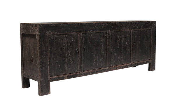 Vintage Distressed Reclaimed Wood Sideboard Cabinet 28 - Dyag East