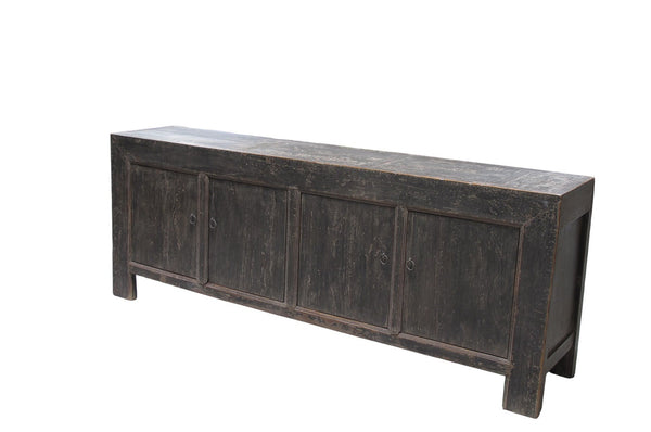Vintage Distressed Reclaimed Wood Sideboard Cabinet 28 - Dyag East