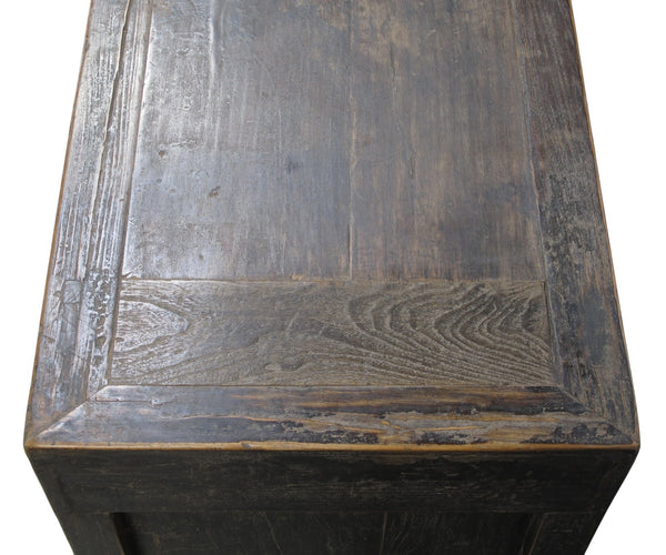 Vintage Hand Made Reclaimed Elm Sideboard Cabinet 32 - Dyag East