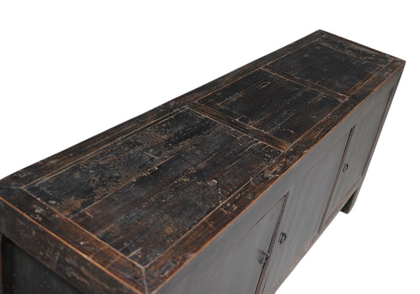 Vintage Hand Made Reclaimed Wood Sideboard Cabinet 31 - Dyag East