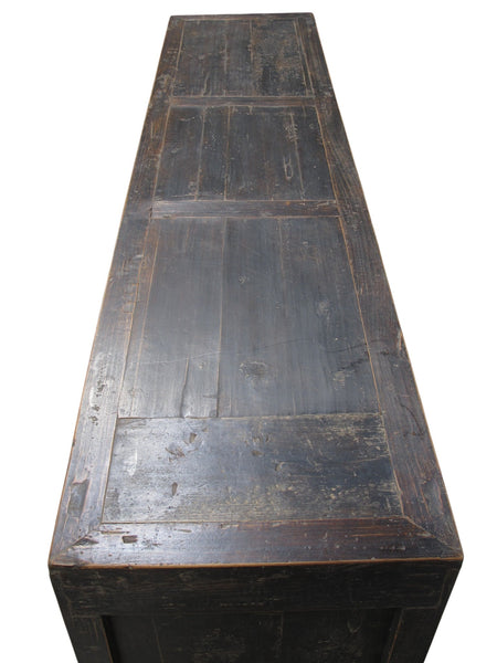 Vintage Hand Made Reclaimed Wood Sideboard Cabinet 31 - Dyag East