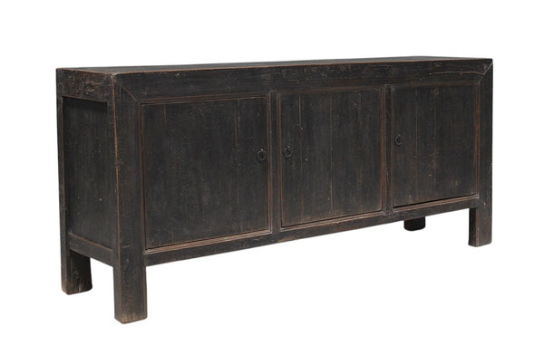 Vintage Hand Made Reclaimed Wood Sideboard Cabinet 31 - Dyag East