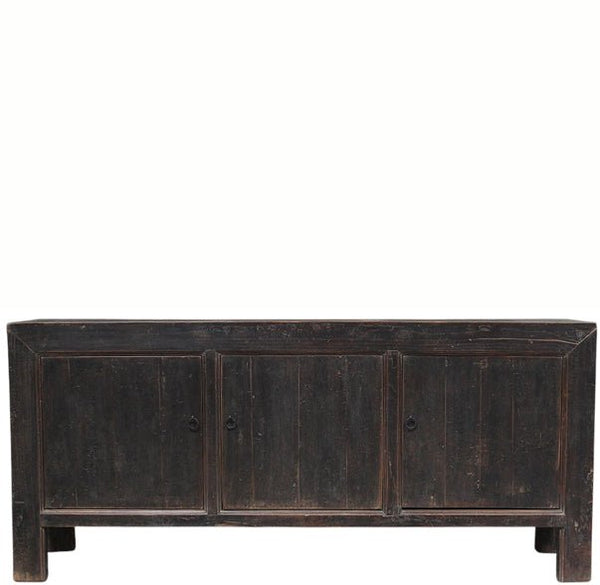 Vintage Hand Made Reclaimed Wood Sideboard Cabinet 31 - Dyag East