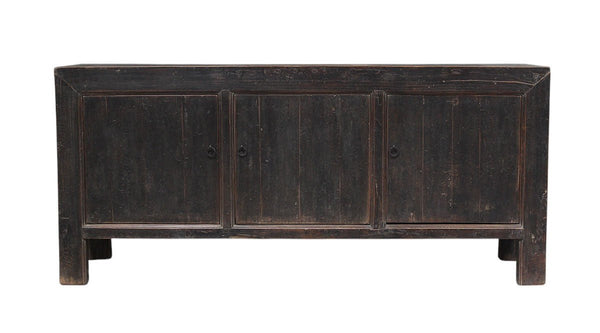 Vintage Hand Made Reclaimed Wood Sideboard Cabinet 31 - Dyag East