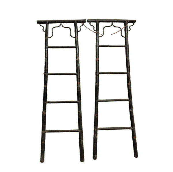 Vintage Hand-Painted Bamboo Ladders - Dyag East