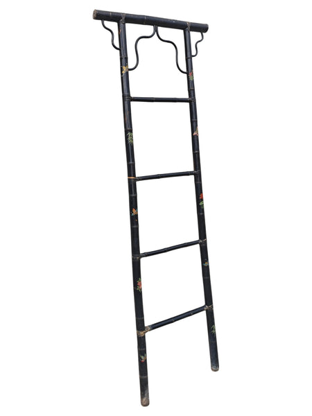 Vintage Hand-Painted Bamboo Ladders - Dyag East