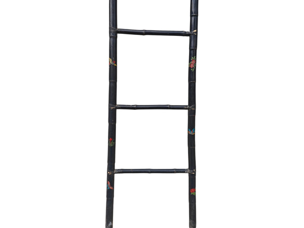 Vintage Hand-Painted Bamboo Ladders - Dyag East