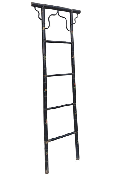 Vintage Hand-Painted Bamboo Ladders - Dyag East