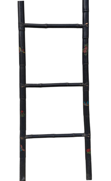 Vintage Hand-Painted Bamboo Ladders - Dyag East