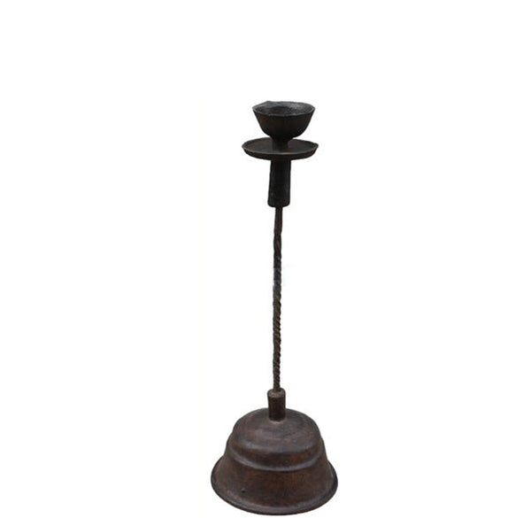 Vintage Iron Candle Holder 1 - Dyag East
