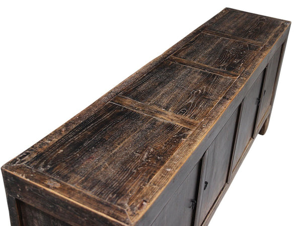 Vintage Reclaimed Wood Sideboard Cabinet 25 - Dyag East