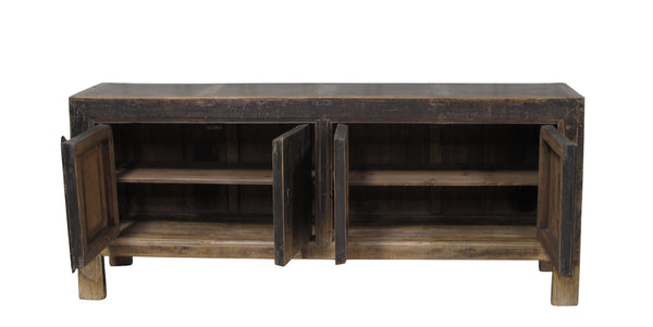 Vintage Reclaimed Wood Sideboard Cabinet 25 - Dyag East