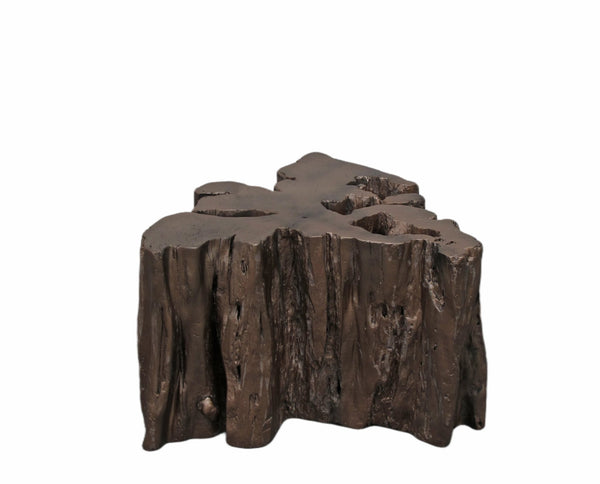 Z - Copper Brown Free Form Teak Root Sculpture Coffee Table 1 - Dyag East