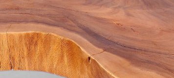 Z - Free Form One Slab Living Edge Coffee Table 8 - Dyag East