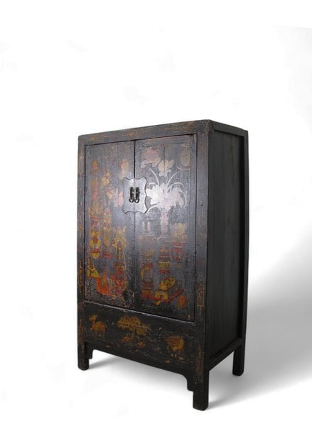 Z - Hand Painted Antique Chinese Cabinet 2 - Dyag East