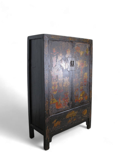 Z - Hand Painted Antique Chinese Cabinet 2 - Dyag East