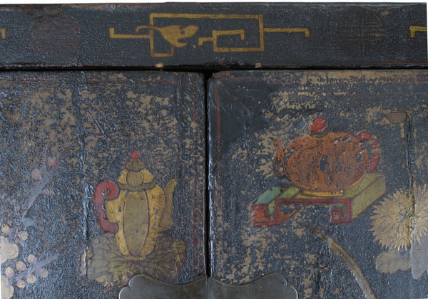 Z - Hand Painted Antique Chinese Cabinet 2 - Dyag East